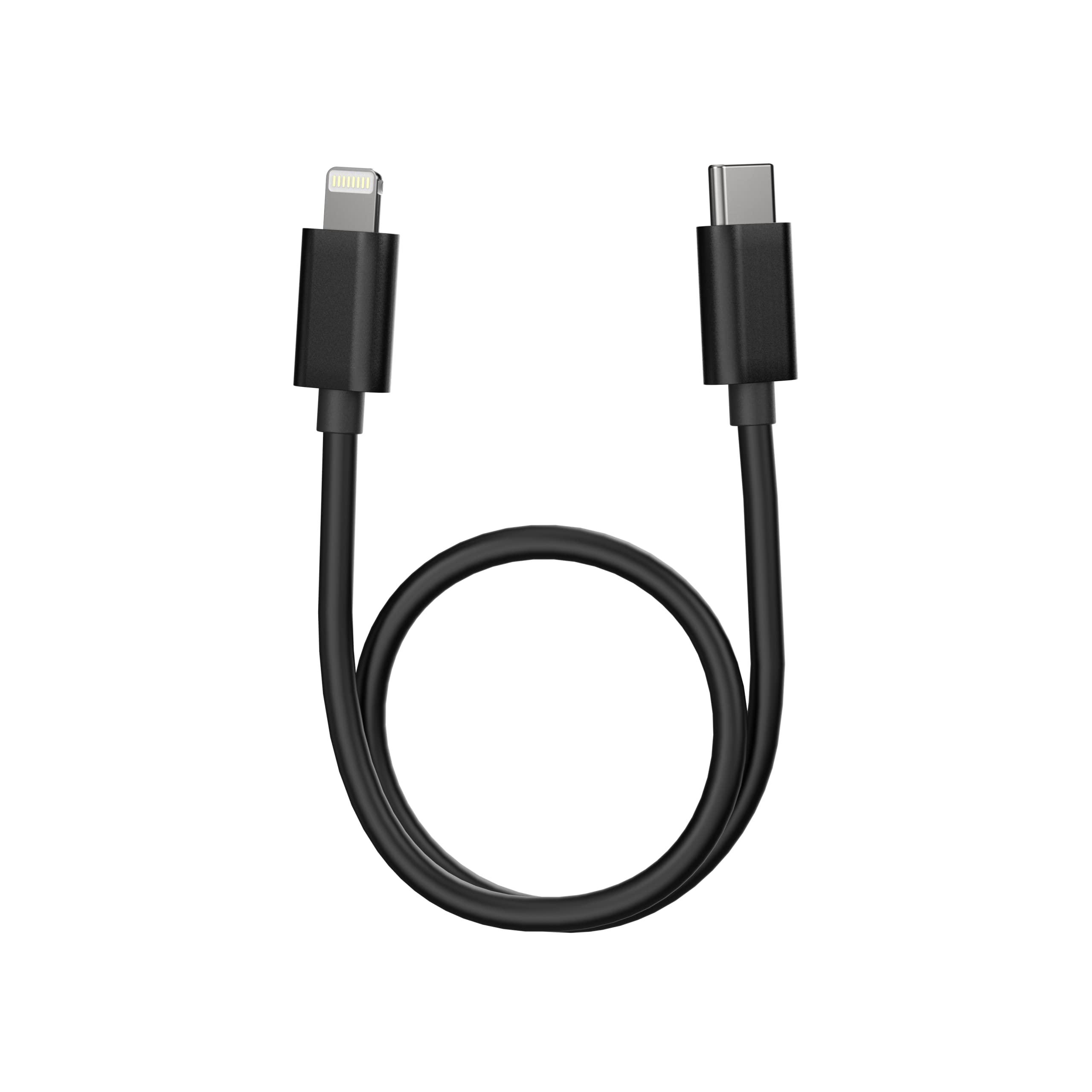 

FiiO USB Type C to Lightning for iOS and Headphone Amplifiers LT-LT3 Cable, 0.2ft, Lossless, чёрный
