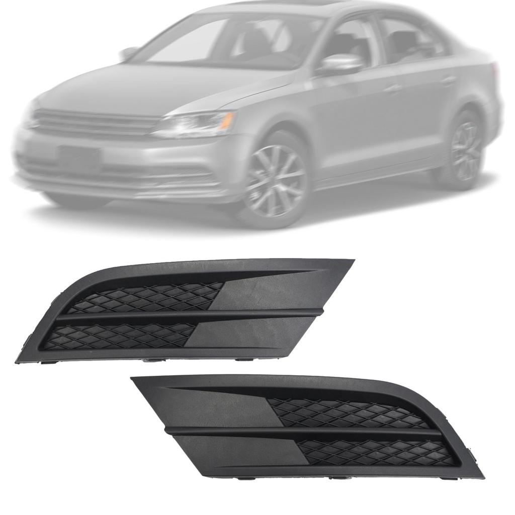 Fog Lamp Cover Grille High Performance Replacement for VW Jetta SE MK6 Right