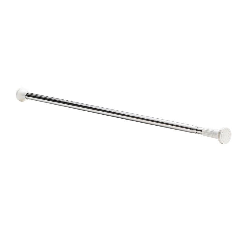 Adjustable No-Drill Universal Telescopic Shower Curtain Rod - Electroplated Enamel Finish