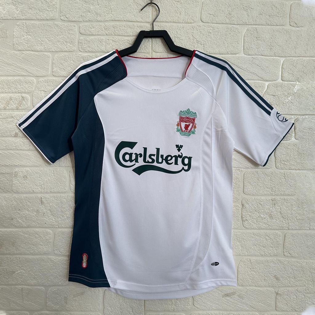 Arsenal '05-'06, Liverpool '06-'07 & AC Mailand Kaka, Henry & Gerrard Retro Trikot Kurzarm