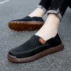 Men Leather High Quality Business Fashion Casual Shoes Handmade Men Genuine Leather Driving Shoes
