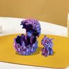 Ovo de Dragão Impresso em 3D com Dragão Dentro Ovo de Dragão Misterioso Brinquedo Fidget Colecionável de Fantasia Presentes para Recheio de Cesta de Páscoa Decoração para Casa e Escritório