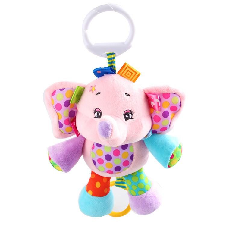 Tier Babyrassel Plüsch Kindergeschenk Spielzeug für Kinder