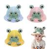 Sun Protective Infant Sun Hat with Breathable Inner Design Lightweight Wide Brimmed Basin Caps for Outdoor Activity