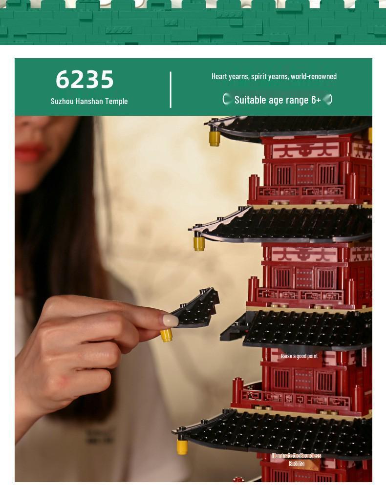 Suzhou Hanshan Temple Building Blocks: Challenging Educational Toy and Souvenir