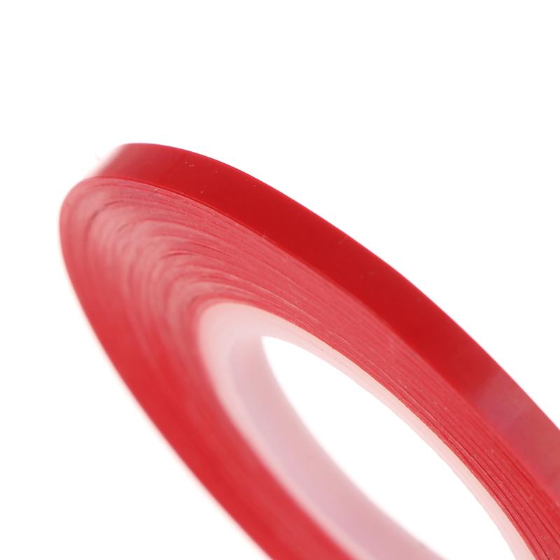 1 Rouleau Rouge 1/8″ Bande d'Épissage de Cassette Magnétophone Bande d'Amorce Bande Joint Remplacement Base Bande Spéciale