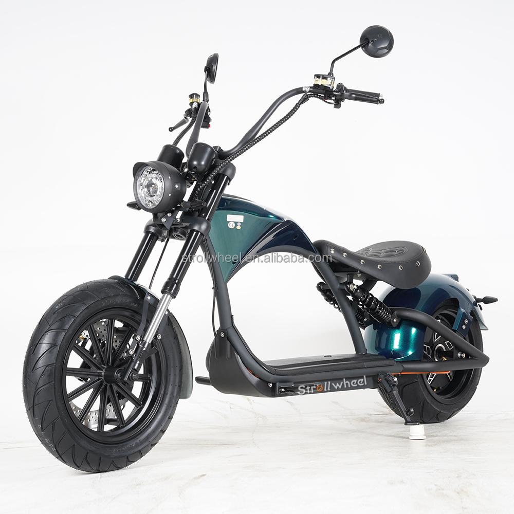 Germany Warehouse 2000W 60V 30AH Chopper M1P With EEC/COC Certificate Fast Speed Electric Scooters Adult Citycoco