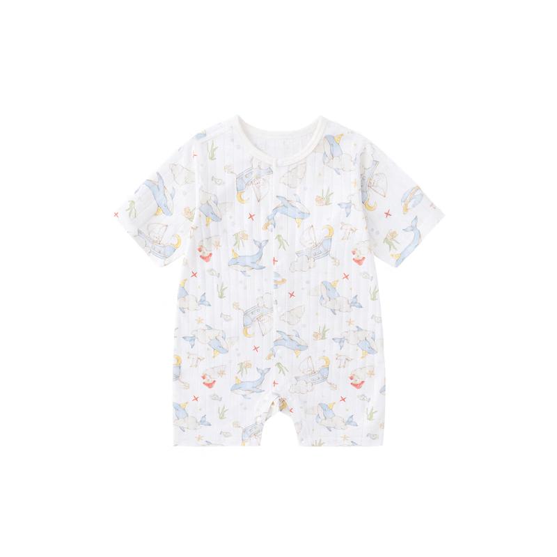 Dudu Family Baby Summer Cotton Romper 90