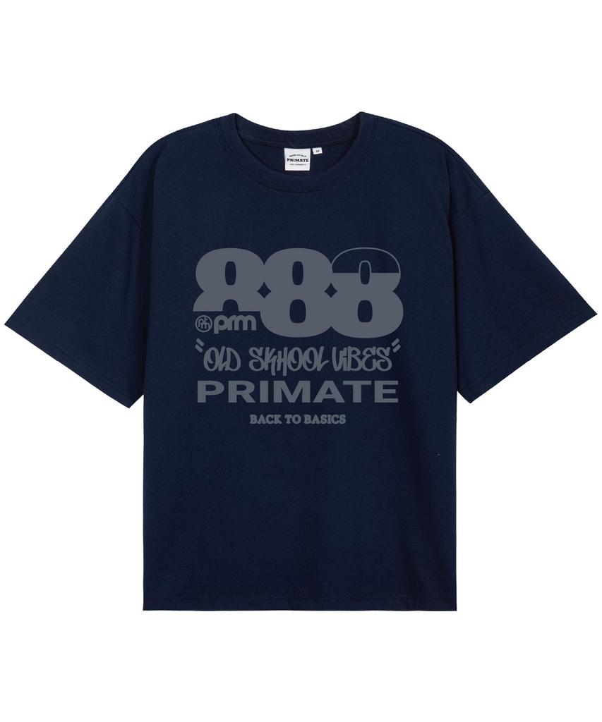 PRIMATE [Cool Cotton] Vibes Oversized Short Sleeve T-Shirt 8 Colors (B Type)