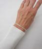Women' Silver Bracelet 925 SILVER FULL ARMOR 18cm + FREE