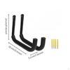 Kayak Rack Padded Paddle Board Wall Mount Carrier for Kayakers, Paddleboarders, Garage,