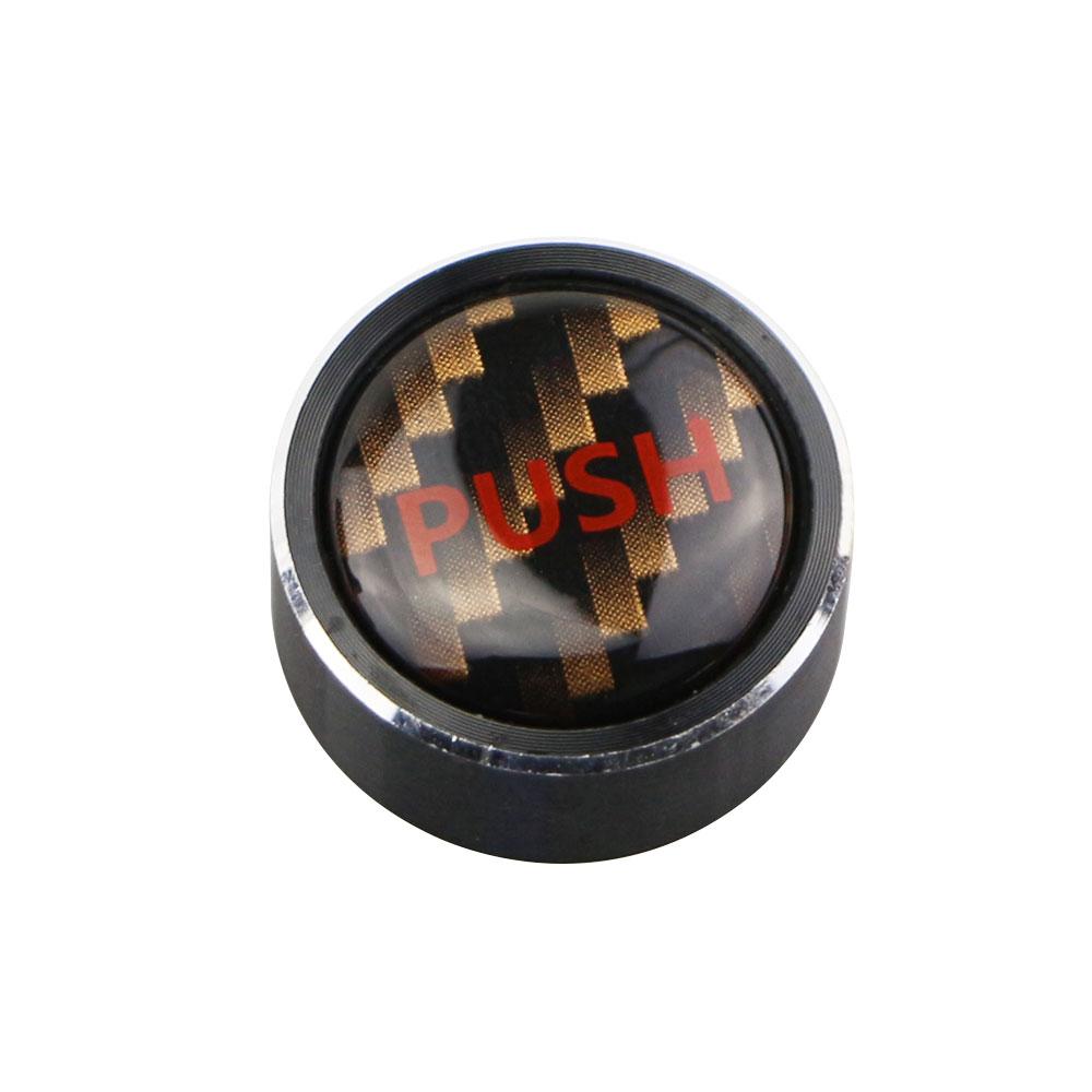 

For Ford Ecosport 2013 - 2017 Fiesta 2009 - 2016 Center Console Radio Adjust Knob Button Cover Trim Sticker Interior Accessories чёрный