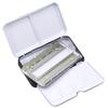 Solide Aquarellfarbe Eisenbox - Dreifache Emaille-Aufbewahrung für 12/24/48 Farben