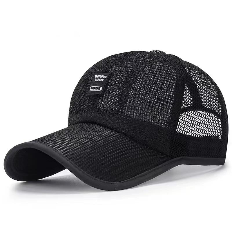 Men's Breathable Mesh Sun Protection Baseball Cap - Casual Summer Fashion