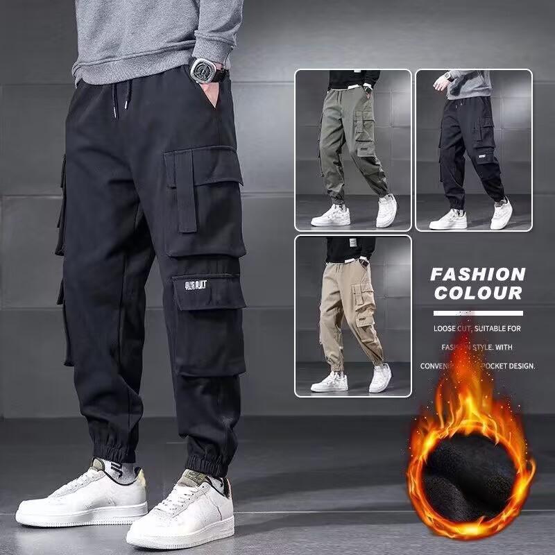 Overalls Herren Herbst Trend All-Match Hübsche Freizeithose