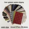 Pre-dyed Small Fabric Scraps for Doll Clothes and Patchwork Quilts with Needle by Hai Leide Zhu