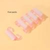Colorful Translucent Nail Cleaning Brushes Soft Bristle Portable Nail Scrubber for Home Use Professional Nail Salons Manicure
