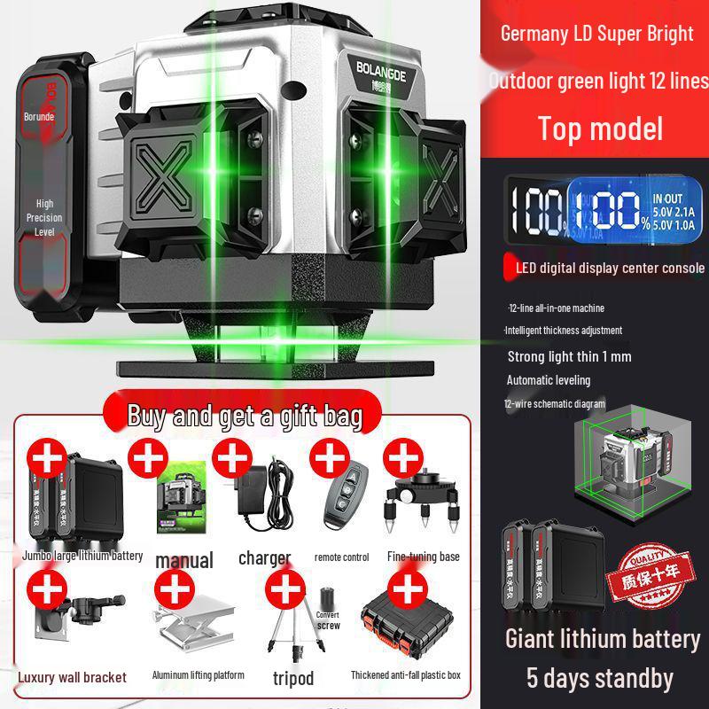 High Precision Automatic Green Beam Outdoor Laser Level