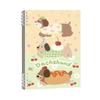 Öğrenci Özel A5 Spiral Ciltli Sevimli Hayvan Desenli Çıkarılabilir Sayfalı Defter