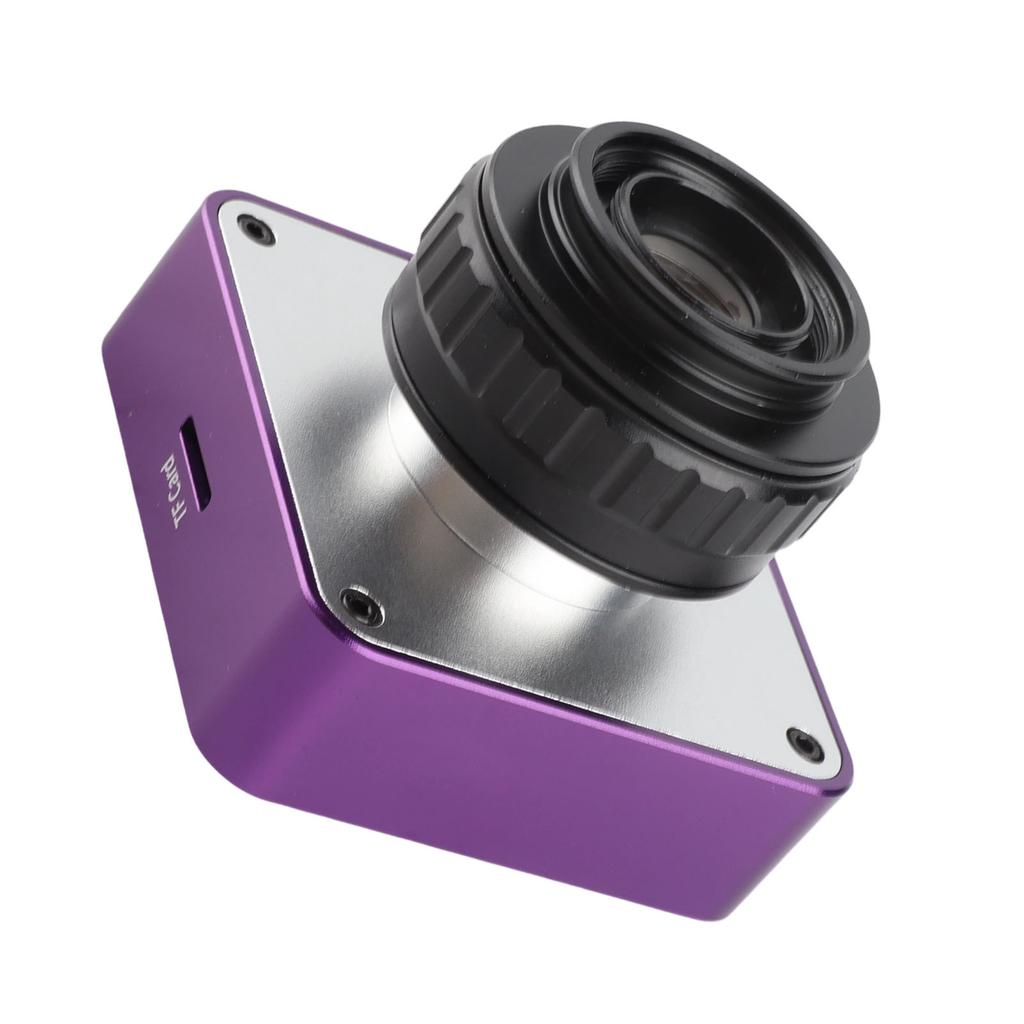 2K 51MP Industrial Digital Microscope Camera 0.35X CMount Adapter Lens for Trinocular Stereo Microscope