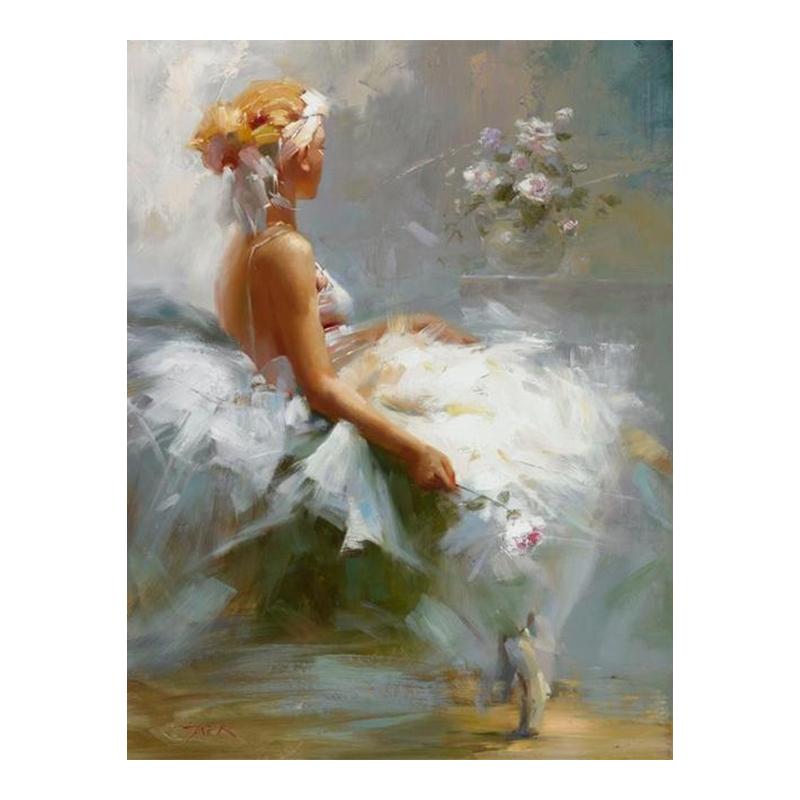 Abstract Portrait Modern Nude Woman Oil Painting On Canvas Art Sexy Female Lady Body Wall Picture for Living Room Cuadros