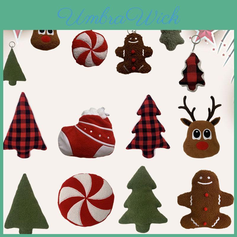 Adorable Christmas Reindeer Plush Pillow Available In Different Colors 35cm 220g