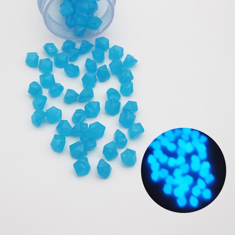 Künstlicher leuchtender Rhombusstein für Aquarium- und Gartendekoration