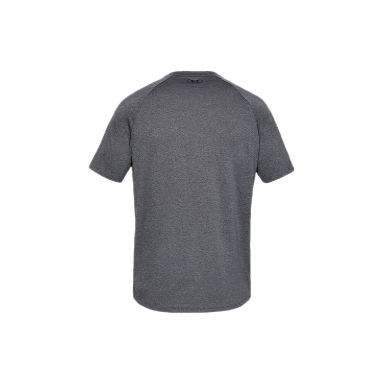 Under Armour Training Sports Loose Round Neck T-Shirt Men Tops Carbon-Gray 1326413-090