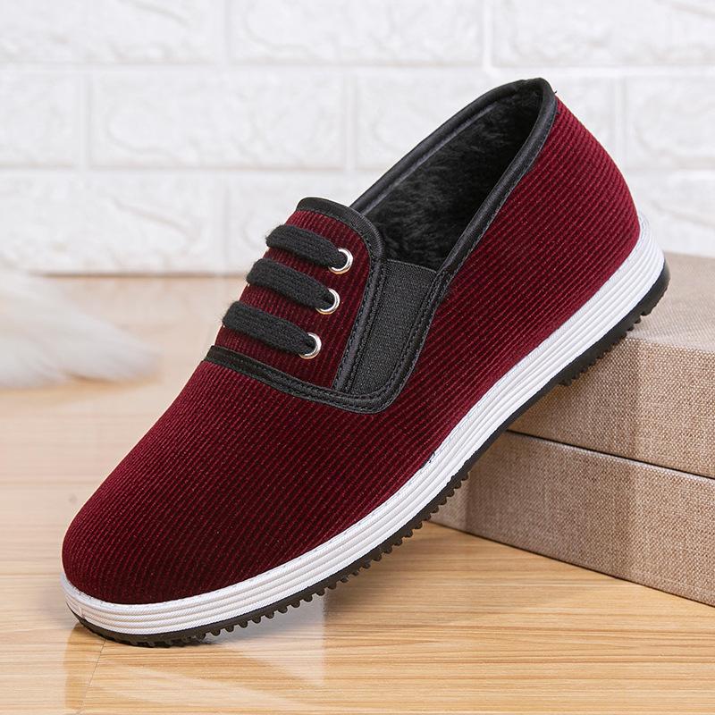 

Мужские зимние утепленные нескользящие вельветовые сноубутсы 44