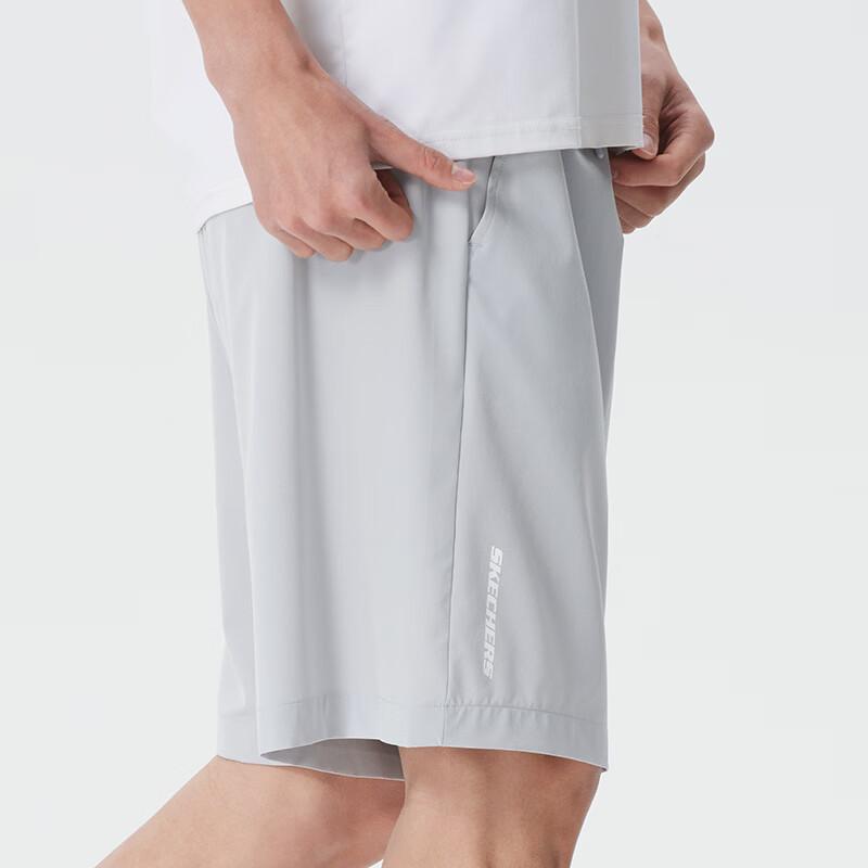 Skechers Fashion Training Comfortable Breathable Woven Sports Shorts Men shorts P226M208-02VP