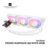 Thermalright FROZEN WARFRAME 360 White ARGB AIO Liquid CPU Cooler with IPS Display