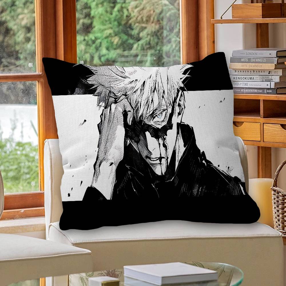 S-Satoru G-Gojo Anime Pillowcase toon Gift Cushion Cover Bedroom Home Sofa Chair Seat Decor pillow case
