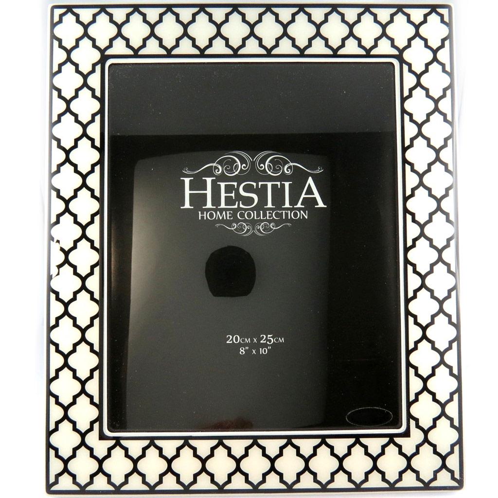 Les Trésors De Lily [L6832] - Photo Frame 'Liz' Black White (20x25 Cm)