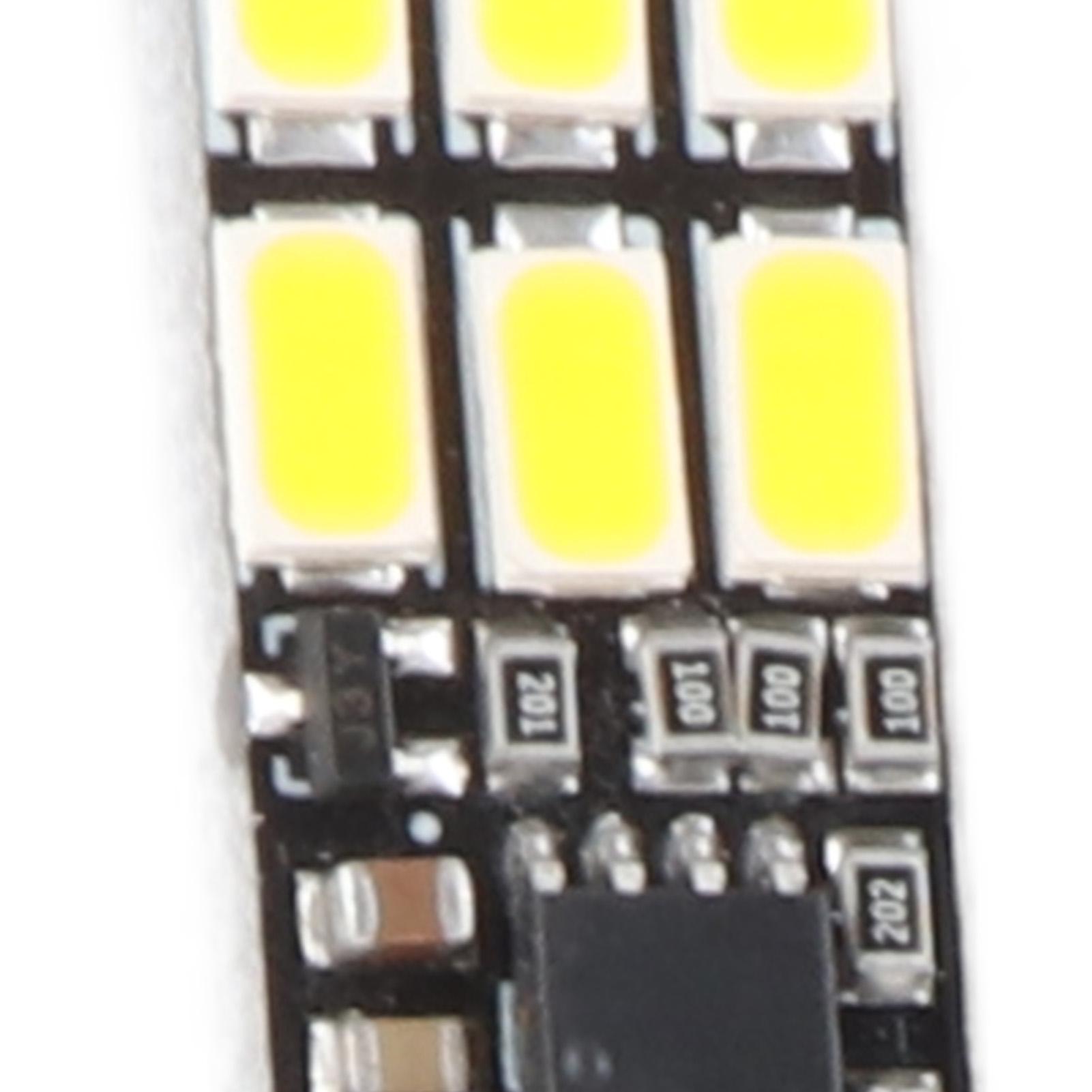 

5 шт. USB Ночник Бесступенчатая регулировка яркости Сенсорный выключатель Мини 6 светодиодная лампа-стик для лаборатории