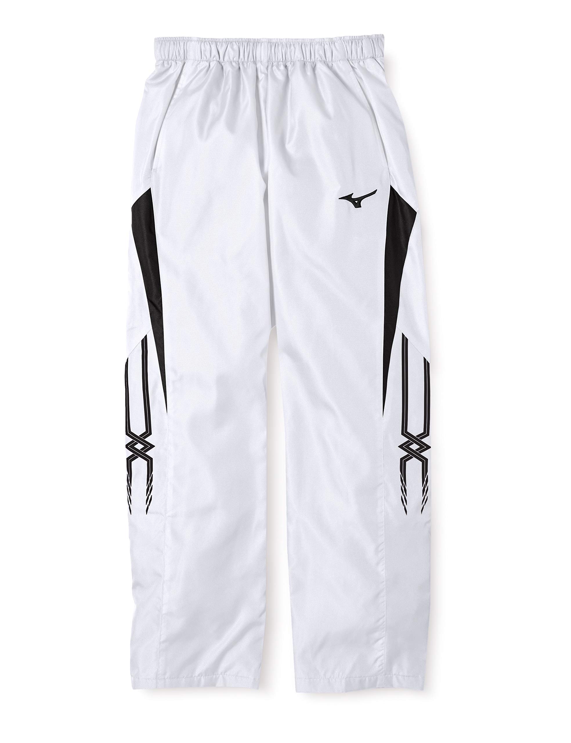 

Mizuno Breath Thermo Warmer Тренировочный Размер Размер L Брюки, Одежда, 32JF7550, Белый/Черный,