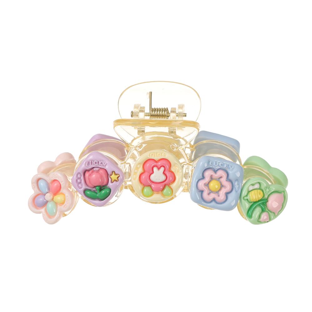 Cute Flower Hair Clips Fashion Hair Accessories Lovely Hair Claw For Women Girl