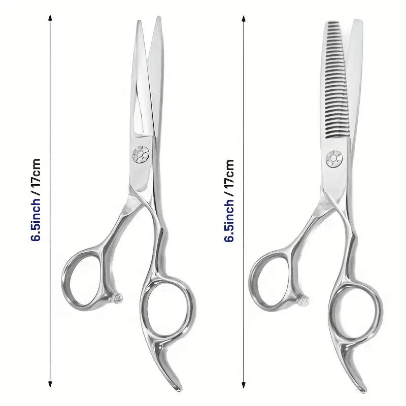 Professional Haircut Scissors, 6 Inch Hair Cutting Scissors Hair Thinning Shears, Sharp And Durable Barber Hairdressing Tools