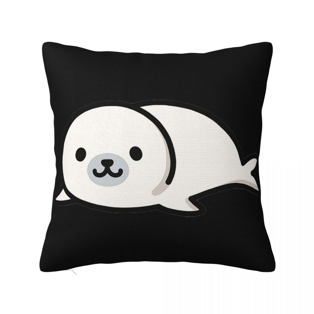 Cartoon animal child kids Cushion Cover Silky Short Plush Invisible Zipper Dustproof Sofa Pillow Case for Home Decor