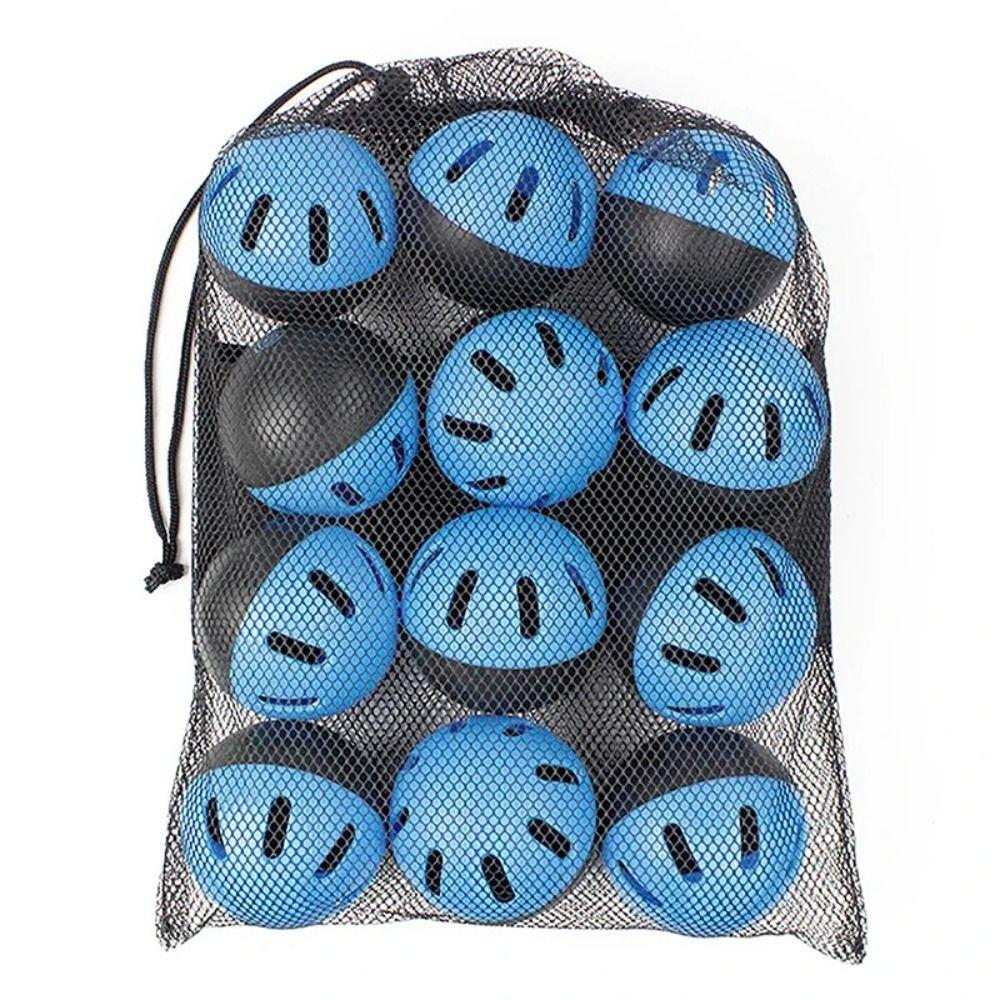 5 PEZZI 74MM Palline Flusso d'Aria Foro Vuoto Palline Morbide Palline da Baseball in Plastica per Allenamento Indoor
