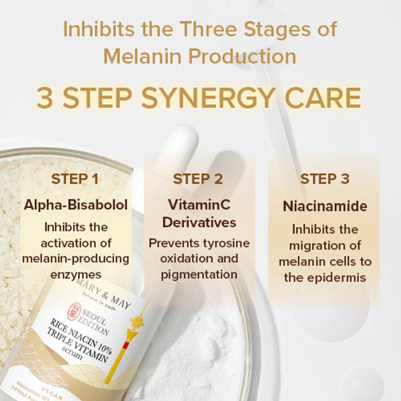 Mary&May Rice Niacin 10% Triple Vitamin Serum 80ml