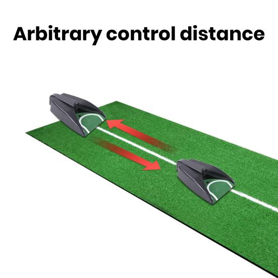 Golf Automatic Putting Cup Battery-Operated Compact Size Portable Golf Return Machine Indoor Golf Training Aid