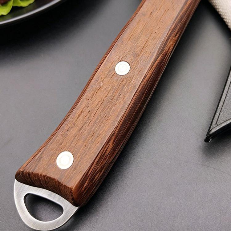 Professional Boning Knife Stainless Steel Curved Blade Kitchen Knife Cutter for Meat, Poultry, Fish Deboning & Trimming