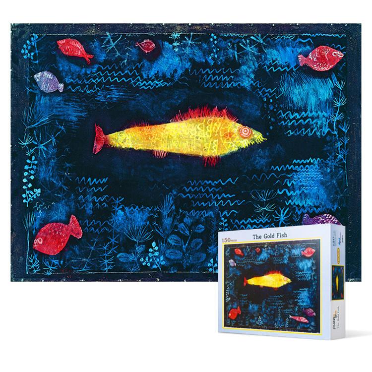150dílné puzzle - Zlatá rybka, populární korejské puzzle