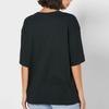 (WMNS) Nike Air Logo Printing Loose Knit Sports Short Sleeve Black T-Shirt Women's DB3841-010