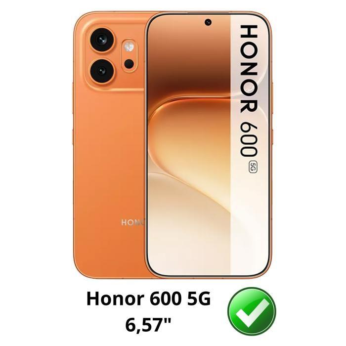 Case for Honor 600 5G - Shockproof Soft TPU Protection Transparent Phonillico®