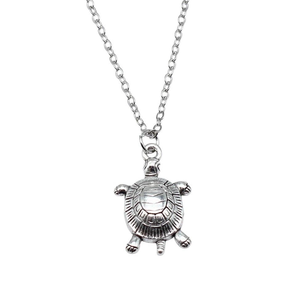 Seahorse Charm Necklace Ocean Marine Life Pendant Beach Vacation Nautical Jewelry 43cm Chain