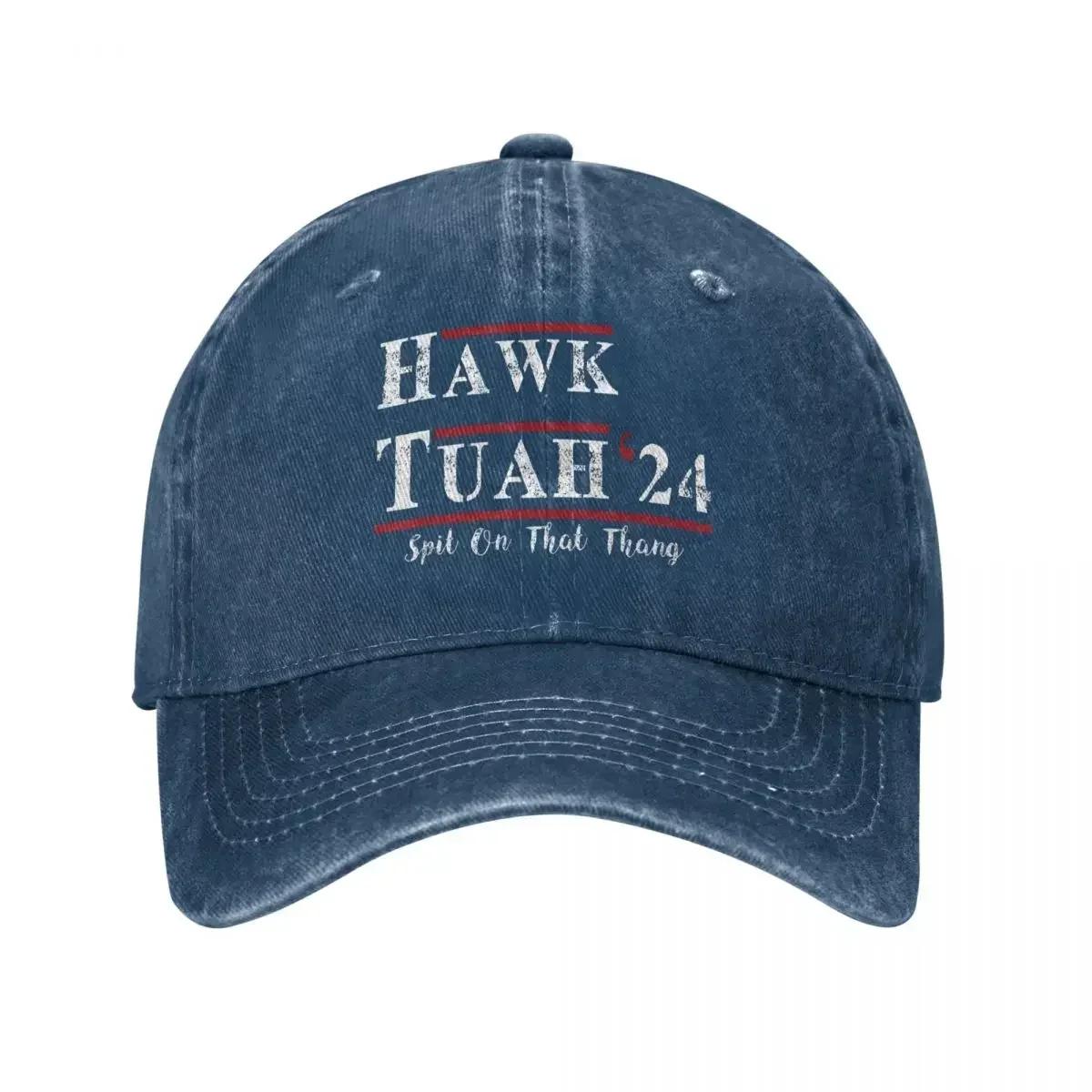

Hawk Tuah 24 Spit On That Thang Unisex Women Baseball Caps hawks Distressed Washed Caps Hat Vintage Outdoor Summer Headwear One Size
