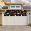 Christmas Bells Banner, Winter Holiday Party Design, Polyester Outdoor Garden Porch Fence Wall Indoor Christmas New Year Decoration