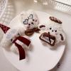 Korean Curly Puppy Rabbit Lamb Cartoon Brooch for Bags and Clothing Accessories