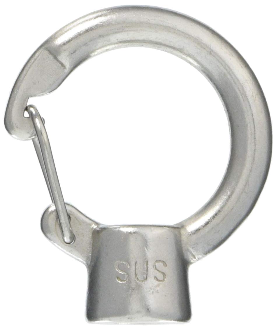 

TRUSCO Stainless Steel Hook Eye M8 x Thread Diameter pc 1 Nut, 1.25 (1 = bag) TFIN-8